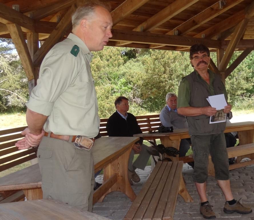 15 jhriges Bestehen des Schulungs- und Informationszentrums Wald und Moor im Naturschutzgebiet Ribnitzer Groes Moor in Ribnitz-Damgarten, Ortsteil Neuheide in Mecklenburg-Vorpommern mit Festakt, einer Kremserfahrt und Jubilumswanderung. Foto: Eckart Kreitlow