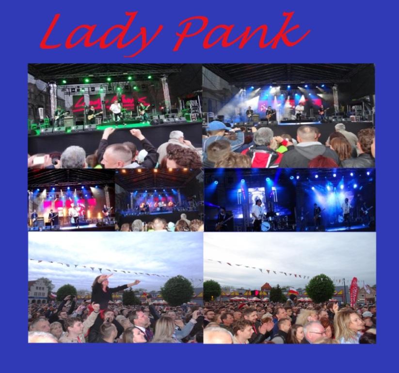 700 Jahre Partnerstadt von Ribnitz-Damgarten Sławno - Konzert der Rockband  Lady Pank in Sławno. Fotos & Montage: Eckart Kreitlow - Ostsee-Rundschau.de