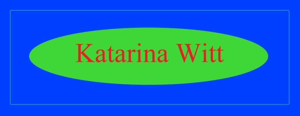 Katarina Witt - mehrfache Olympiasiegerin, Europa- und Weltmeisterin im Eiskunstlaufen, eine der erfolgreichsten Sportlerinnen, wenn nicht sogar die erfolgreichste Sportlerin der DDR und heute eine erfolgreiche Unternehmerin