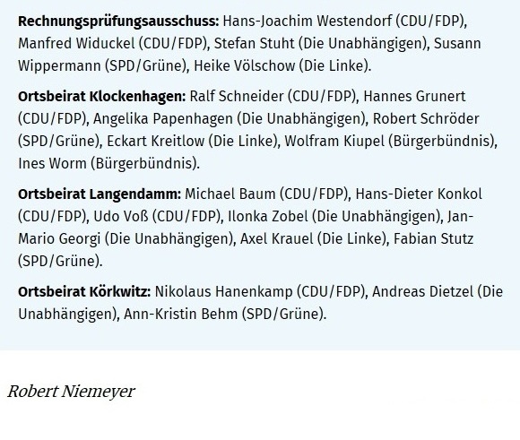 Ein neuer Stadtprsident und die AfD ganz links - OZ-Bericht von der konstituierenden Sitzung der Stadtvertretung Ribnitz-Damgarten am 26. Juni 2019 - von OZ-Redakteur Robert Niemeyer