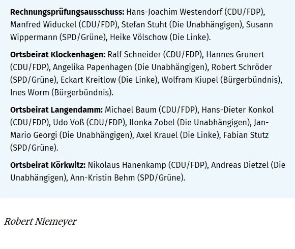 Ein neuer Stadtprsident und die AfD ganz links - OZ-Bericht von der konstituierenden Sitzung der Stadtvertretung Ribnitz-Damgarten am 26. Juni 2019 - von OZ-Redakteur Robert Niemeyer