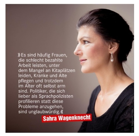 Aus dem Posteingang von Dr. Sahra Wagenknecht (MdB) - Team Sahra - 09.03.2023 - Gemeinsam kmpfen gegen Verarmung und Deindustrialisierung - Abschnitt 8 - Link: https://www.sahra-wagenknecht.de/